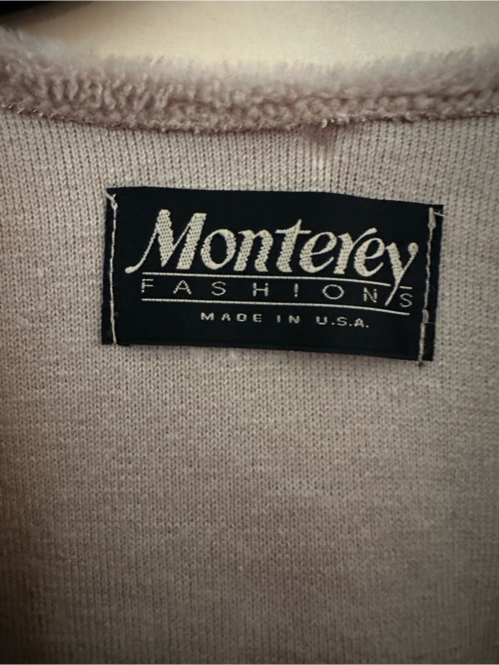 Monterey Fashions Tan Cape
